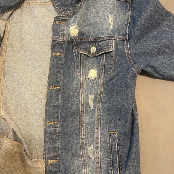 Victorious denim Jean jacket size large - Picture 4 of 9